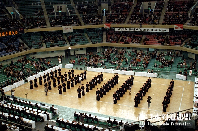 第60回全日本剣道選手権大会開会式